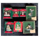 PCT189- 1980’s Hallmark Collectible Keepsake Christmas Ornaments 