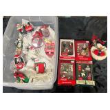 PCT190- Vintage Coca Cola Christmas Ornaments 