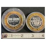 PCT205 - Limited Edition Silver Strike Tokens (2) .999 Fine Silver Each $10 FV