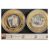 PCT206 - Limited Edition Silver Strike Tokens (2) .999 Fine Silver Each $10 FV