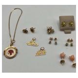 PCT212-14k Gold Jewelry Lot