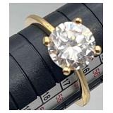 PCT222-Beautiful 2 Carat CZ Ring