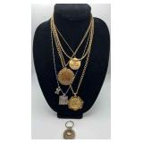 PCT234-Novelty Necklace And A Key Chain Lot