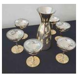 MFL076 - Vintage Carafe And Goblet Set