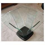 MFL086 - Glass Topped End Table