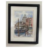 MPS002- Original Watercolor Painting From Venice