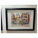MPS006- Original Watercolor Painting From Venice