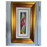 MPS009- Painting On Board By Linda Le Kinff