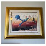 MPS012 Framed Lithograph Picture By Marcus Glenn