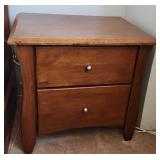 MPS013 - Pair Of Wooden Nightstands
