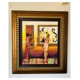 MPS017 Framed Print On Canvas By Marcus Glenn 