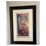 MPS021 Framed Limited Edition Lithograph By Marcus Glenn 