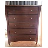 MPS028 - 5-Drawer Wooden Dresser 