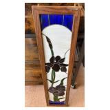 MPS033- Framed Stained Glass Panel