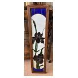 MPS034- Beautiful Framed Stain Glass Panel
