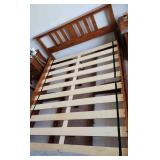 MPS035 - Wooden Bed Frame And Headboard (Queen)