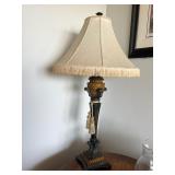 MPS040- Cast Plaster Table Lamp