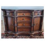 MPS053 - Resin And Wood Vintage Credenza 