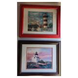 MPS062 - Framed Lighthouse Prints (2)