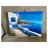 MPS077 Original Scenic Painting On Canvas