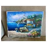 MPS078 Original Scenic Painting On Canvas