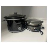 MPS085- Cuisnart Waffle Maker & Proctor Silex Slow Cooler