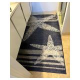 MPS088 Blue Starfish Area Rug 