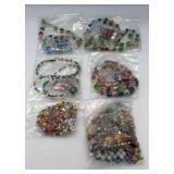 MPS119-6 Sets Of Beaded Sets Of Necklaces And Earrings 