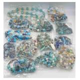 MPS147-Fabulous Mystery Lot Of 12ea Beaded Necklaces