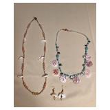 MPS230 Handcrafted Shell & Pearl Jewelry New