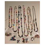 MPS245 Handcrafted Beaded Costume Jewelry New