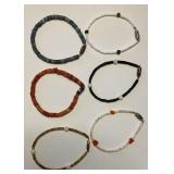 HPT010 Hand Made Heishi Bracelets (6)