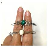 HPT019 Sterling Silver Gemstone Bracelets