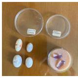 HPT026 Cut Amethyst, Cameos