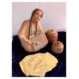 HPT037 Antique Art - Native American