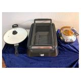 HPT047 Indoor Grill, Kettle, Frying Pan