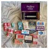 HPT054 Vintage Collectibles - Stamps, Shaving