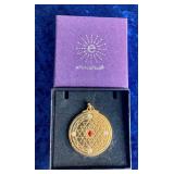 HPT064 Titanium 18k Gold Filled Pendant