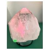 HPT122 Clear Quartz Point With Light Stand