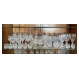 AAT016 Vintage Crystal Glassware