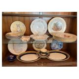AAT050 Various Collectible Fine China Plates