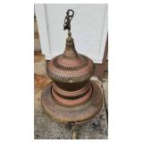 AAT052 - Vintage Copper And Brass Fire Pit