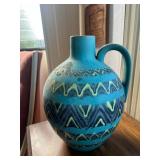 AAT098- Decorative German Pottery Decanter