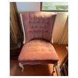 AAT100- Vintage Tufted Armless Accent Chair
