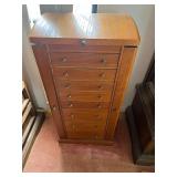 AAT129- Wooden Jewelry Amoire