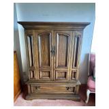 AAT136- Vintage Wooden Armoire