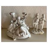 AAT140 Two West Germany Porcelain Figurines 