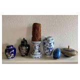 AAT145 Large Cloisonné Egg, Japanese Ginger Jars & More!