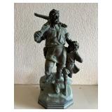 AAT153 “William Tell With His Son” Large Bronze? Statue