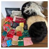 AAT165- Assorted Oriental Jewelry Bags, Purses & Women’s Hats